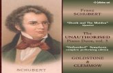 FRANZ SCHUBERT (1797-1828) four hands at one piano. FRANZ SCHUBERT (1797-1828) THE UNAUTHORISED PIANO