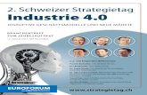 2. Schweizer Strategietag Industrie 4 ... â€¢ Neue Dienstleistungen und Lأ¶sungen fأ¼r unsere Kunden