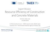 Expert Mission Resource Efficiency of Construction and Concrete 2018. 7. 30.¢  Expert Mission Resource