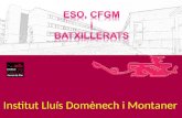 Institut Llu­s Dom¨nech i Montaner