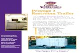 Portable Toilets, Mobile Restroom Trailers | Crown Restrooms · PDF file Restroom Trailer 10' MAXIMUM HEIGHT AT TOP OF A/C UNIT STAIRS STAIRS Women's Stations (x2) 2 Individual stalls