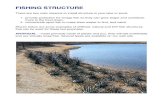 FISHING STRUCTURE - Texas Lake and Pond Supplies · PDF file FISHING STRUCTURE There are two main reasons to install structure in your lake or pond: 1. provide protection for forage