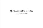 China Capsule: Automotive perspective for 2015