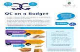 QC on a Budget - British Nutrition Foundation ... QC on a Budget QC your breakfast Chocolate hoop cereal and whole milk Wheat biscuits and semi-skimmed milk In today’s economic climate,