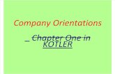 Company Orientations