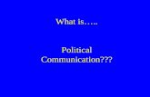 Political Communication 1: Intro