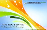 Hire SEO services â€“ to improvise site rankings