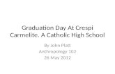 Graduation day at crespi