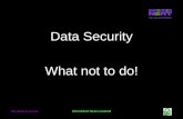 Security Blunders Presentation UK 2014
