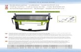 Kantbukkemaskiner - multibukker - model SUPERFLEX Folding ... light.pdf · PDF file 41 HS 2AS-S SUPERFLEX Model Varenummer Arbejdslængde Pladetykkelse Max. åbning Bukkevinkel Vægt
