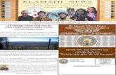 -all things come full circle- ...

Page 1, Klamath News 2008 The Klamath Tribes, P.O. Box 436, Chiloquin, OR 97624 1-800-524-9787 or (541) 783-2219 Website:   Volume 25, Issue 1