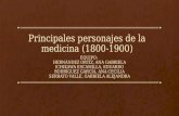 Principales personajes de la medicina (1800-1900)
