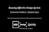 Running Effective Design Sprints