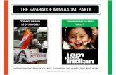 The Swaraj of AAM AADMI PARTY