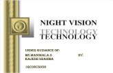Night Vision Tech Ppt Rajesh Sharma