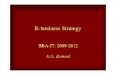 BBA IT 2009 E-Strategy