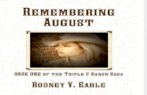 Remembering August