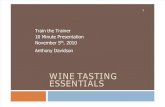 Wine Tasting Essentials