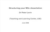 Structuring Dissertation