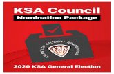 Nomination Package - kusa.ca Attending KSA and KSA-related events Promoting KSA programs, services and