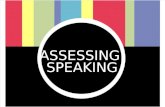 Assessing Speaking - Language Assessment