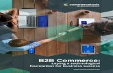 B2B Commerce - f. PDF · PDF file B2B vs B2C Technological requirements in B2B The Need for Flexibility Hybrid Microservices Approach How to start in headless commerce? Best Practices