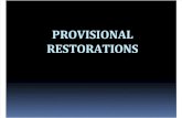 2010 Provisional Restorations
