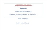 Iipm - Marketing Strategy - Lecture 4 - Strategic Analysis - Market, Environmental & Internal