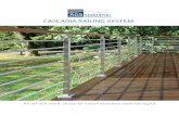 CASCADIA RAILING SYSTEM - ... AGS Stainless is proud to introduce an innovative new railing concept