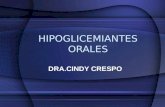 Hipoglicemiantes orales
