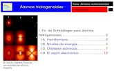 T Átomos hidrogenoides Compartida/temas... · PDF file 2020. 9. 24. · aft I.A. Hamiltoniano ÁTOMOS HIDROGENOIDES I. Ec. de Schrödinger pa-ra átomos hidrógenoides 2 Átomos