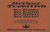 Der Dichter, Der Denker, Der Redner, Der Arthur...¢  2018. 2. 19.¢  Title: Der Dichter, Der Denker,