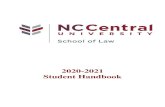 2020-2021 Student Handbook - NCCU ... 1.10-06 Exam Conflicts 1.10-07 Grade Changes 1.10-08 Extensions - Papers, etc. 1.10-09 Grading Scale - Quality Points 1.10-10 Grade Appeals 1.10-11