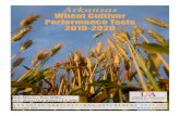 Arkansas Wheat Cultivar Performance Tests 2020. 10. 1.¢  4 Arkansas Wheat Cultivar Performance Tests1