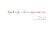 Agenti logici: calcolo proposizionale simi/IIA/2016/prop.pdf¢  Agenti logici: calcolo proposizionale