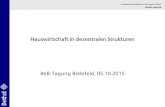 Hauswirtschaft in dezentralen Strukturen BeB-Tagung Bielefeld, 2020. 5. 2.¢  v. Bodelschwinghsche Stiftungen
