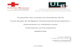 La gestion des ressources humaines de la Croix Rouge de ... ... La gestion des ressources humaines de