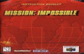 Mission Impossible - Nintendo N64 - Manual - gamesdatabase ... Mission: Impossible Cast IMF Technology