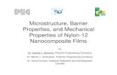 Microstructure, Barrier Properties, and Mechanical ... Microstructure, Barrier Properties, and Mechanical