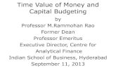 Time Value of Money and Capital Budgeting - Value of Money and...¢  2013. 9. 17.¢  Time Value of Money