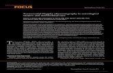 Transcranial Doppler ultrasonography in neurological ... Transcranial Doppler (TCD) ultrasonography