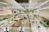Post-occupancy: Lab Functionality, Flexibility, Energy ... 75.9F wb 61.9F wb 51.4 wb 57.9 wb Load Reductions:
