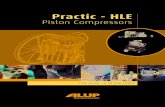 Practic - HLE - ALUP Portfolio/Piston... PRACTIC HLE RANGE HLE RANGE HLE-S Direct driven (2-3 HP) Belt