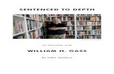 William h. GaSS - Rain Taxi Gass  ¢  3 I n Fiction and the Figures of Life, William H. Gass