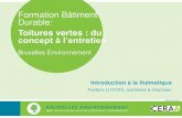 Formation B£¢timent Durable - Bruxelles Environnement 2017. 4. 27.¢  Introduction £  la th£©matique