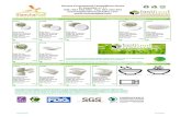 PLATOS Y BOWLS caña de azucar biodegradable - compostables · PDF file ENVASES BISAGRA caña de azucar biodegradable - compostables Como fabricante centrado en la calidad del producto