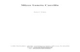 Missa Sancta Caecilia - Mansarda Sancta Caecilia...¢  2020. 7. 3.¢  Missa Sancta Caecilia Arie J. Vlam