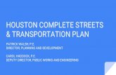 HOUSTON COMPLETE STREETS & TRANSPORTATION PLAN ... houston complete streets & transportation plan