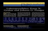Stille Nacht - Lebensparallelen: Franz X. Gruber und Johann G ... ... Lebensparallelen: Franz X. Gruber
