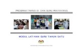 PROGRAM TRANSISI DAN GURU PENYAYANG ... Malaysia. Pusat Perkembangan Kurikulum Modul latihan guru tahun